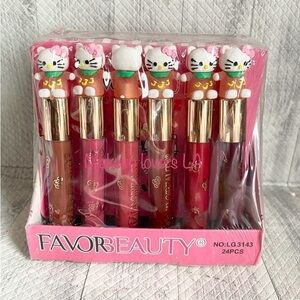 Lip Gloss Set - Pink and Red Shades